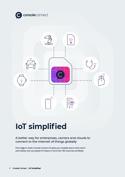 Download the Console Connect IoT Data Sheet