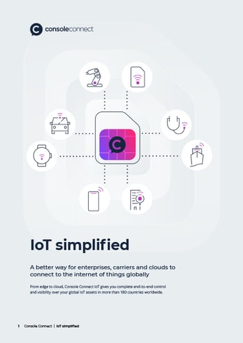 Console Connect IoT Data Sheet cover 202306